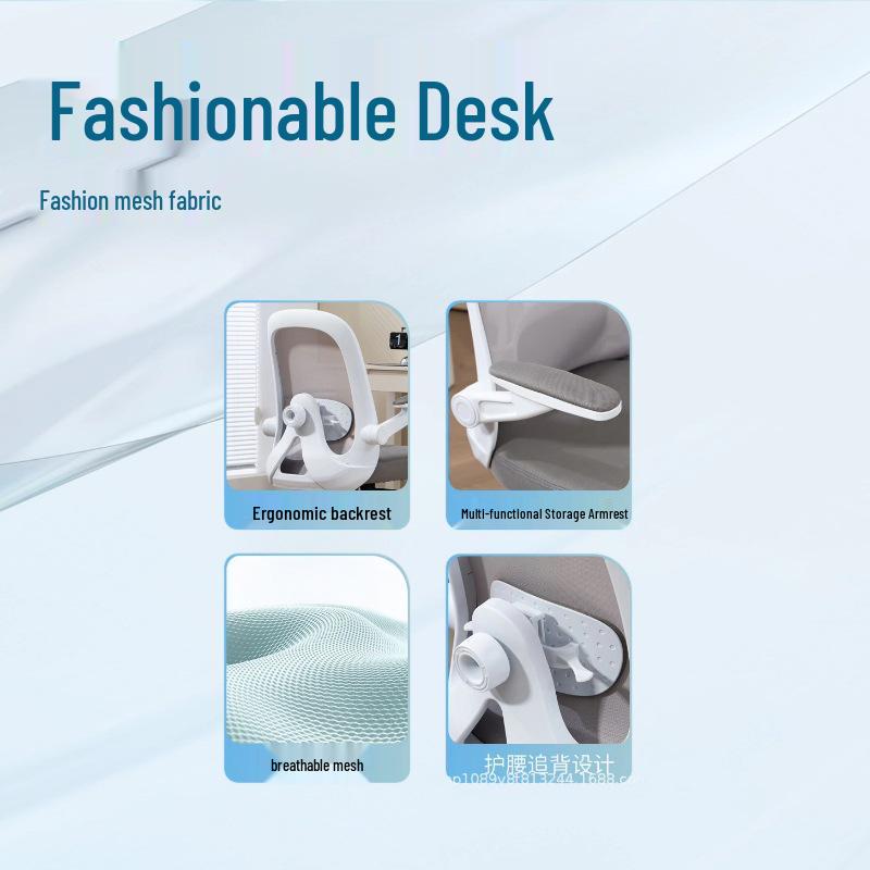 Ergonomic Lumbar Support Study & Gaming Chair for Home Use Standard