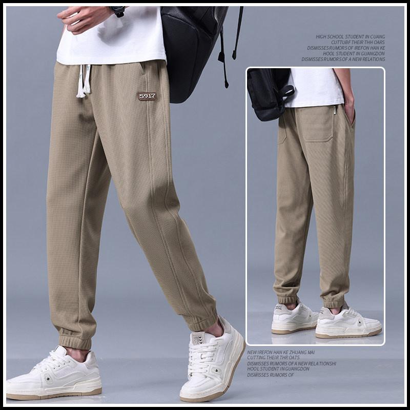 High-quality 2026 summer lightweight men's casual jogger pants