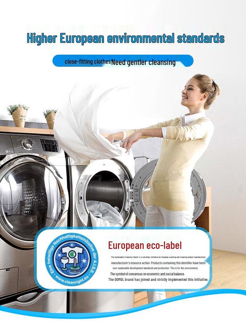 Domol Effervescent Washing Machine Cleaner Tablets - 60 Pieces, 960g