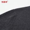 Hengyuanxiang Men's Pure Cashmere Mock Neck Sweater YKR016003