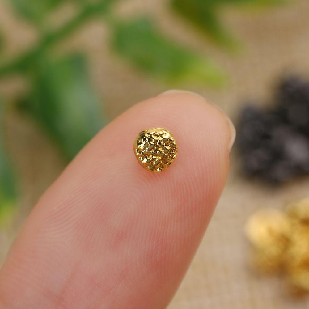 4mm Craft Dollhoues Miniature Mini Buttons DIY Doll Clothes Metal Buckles Clothing Sewing Buckle