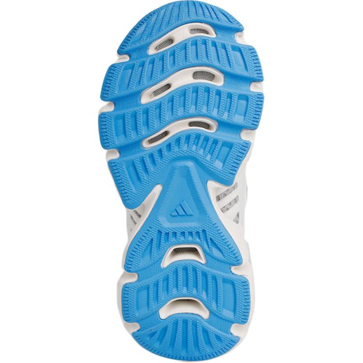 adidas Fabric Comfortable Versatile Low-Top Sandals Kids Sandals Gray Blue KJ9506