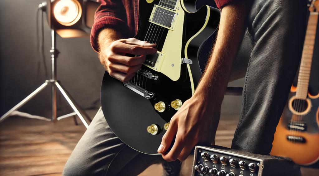 MusicMate MM-G220-B ToneLegend Electric Guitar