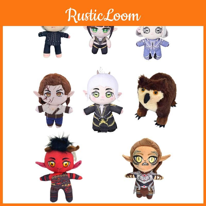 Baldurs Gate 3 Plush Toy Cute Game Stuffed Doll Bedroom Decoration Kids Gift