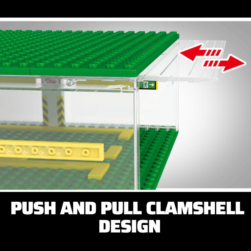 Non-Toxic Sembo Block City Sports Cars Garage Building Blocks Moc Supercar Racing Parking Lot Diy Vehicle Storage Box Bricks Kids Toys