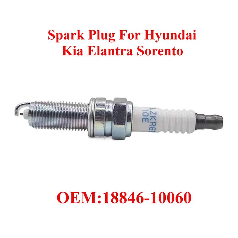 Spark Plug 1884610060 For Hyundai I30 IX35 IX40 Kia Elantra Sorento Accent Soul 1.6L L4 Automobiles Parts 2012- SILZKR6B-10E