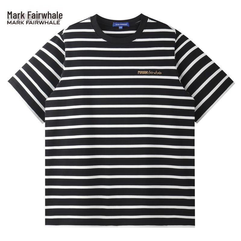 Mark Fairwhale Men s Colorblock Stripe Cotton T-Shirt 2XL