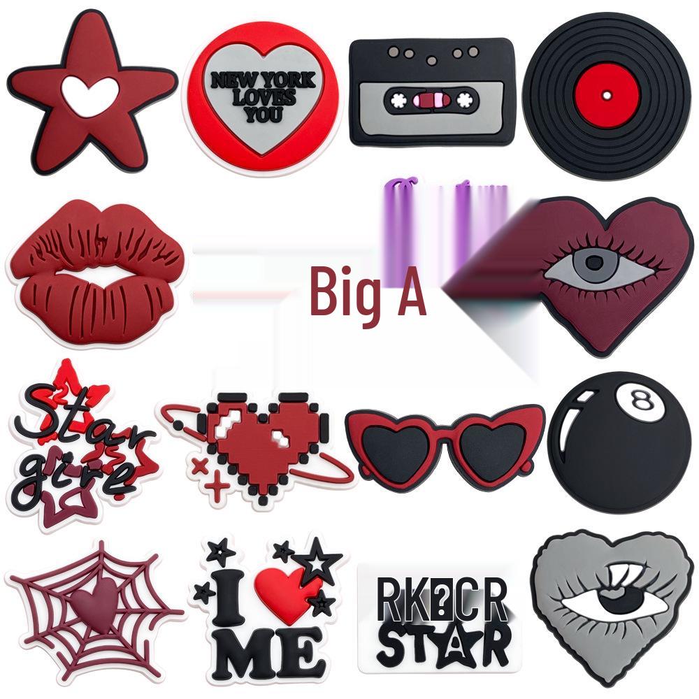 Přívěsky na boty Crocs: 150 stylů DIY měkkých gumových PVC přezek a ozdob