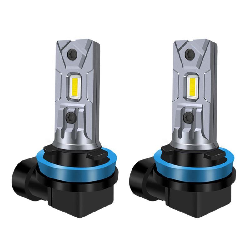 2pcs H7 9005 9006 H11 H11B LED Headlight Bulbs, 110W 2200LM Super Bright Car Headlight Bulbs, 6000K