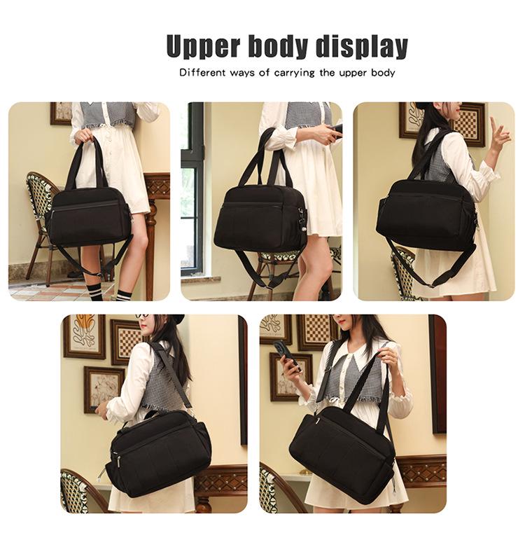 Borsa da Viaggio Duffel da Donna con Scomparti Umido/Secco, Borsa da Palestra da Cabina