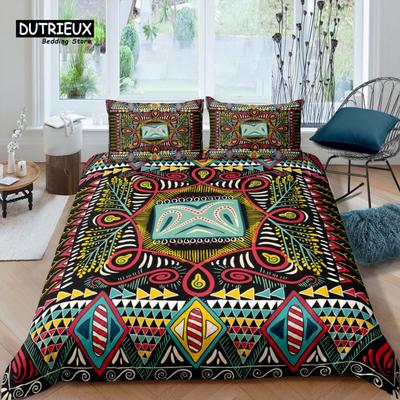 Home Living Luxury 3D Abstract Art Bedding Set Bohemia Duvet Cover Pillowcase Queen and King EU/US/AU/UK Size Comforter Bedding