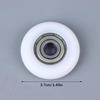 1/3/5Pcs Rowing Machine Rollers Bsr69838-10 Pom Rower Wheel Plastic Coated Bearing Wheels Rowing Machine Rollers