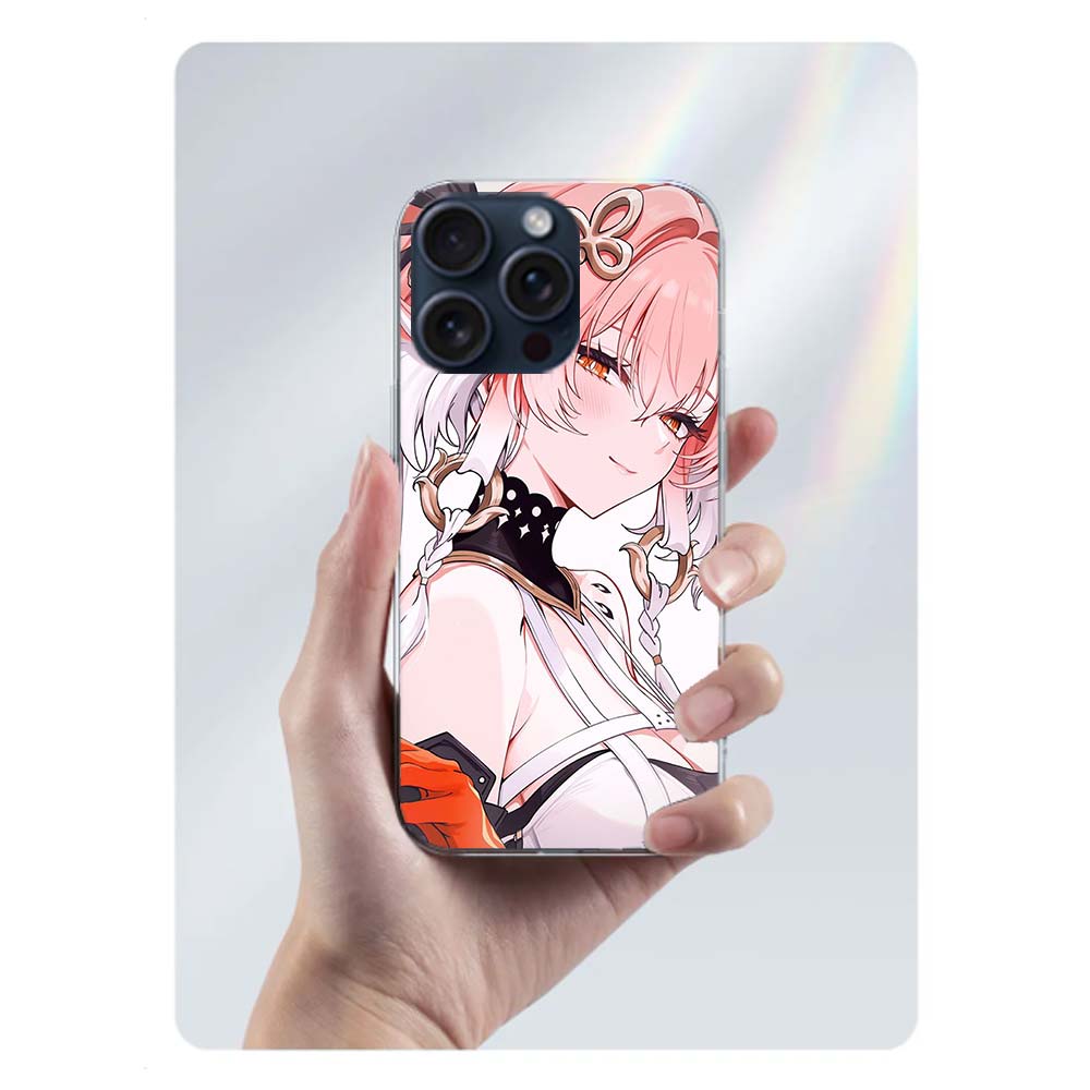 

Game Wuthering Waves Changli Clear Phone Case For Iphone 17 Air 16 Pro Max 15 Pro 14 Plus 17E 16E 11 13 12 Mini Cover Cases Fund iPhone 16 Pro