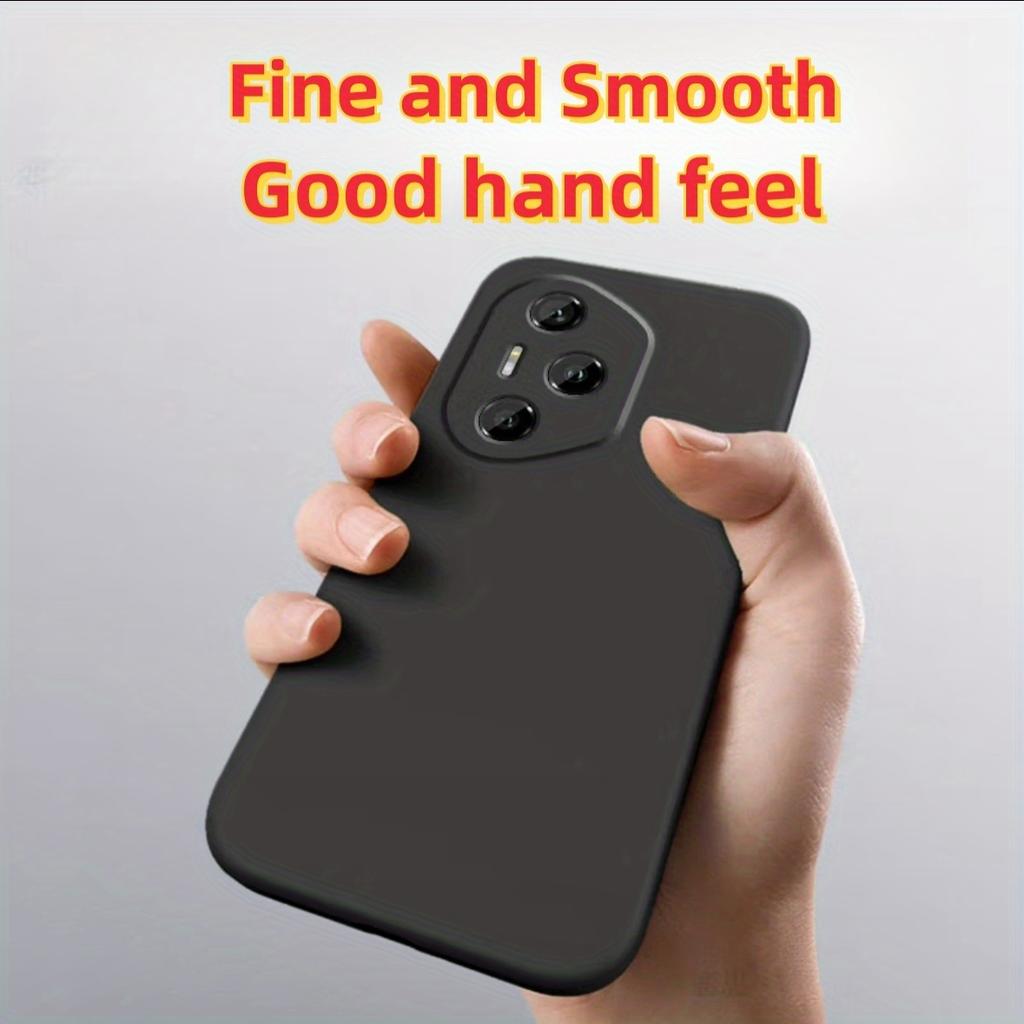 Fashion Solid Colour Shockproof Protective Liquid Silicone Phone Case For Honor 400 Pro / 400 Lite / 400