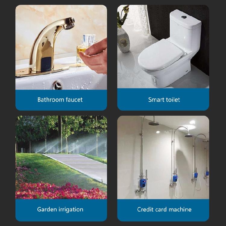 DC 4.5V 1/2" Electric Solenoid for Valve Brass Solenoid for Valve Water Flow