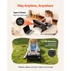 VEVOR Kids Piano Keyboard, 25 Keys Wooden Digital Piano for Kids, Mini Music Educational Instrument Toy with Realistic Sound, Dual Power