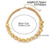 Irregular Woman Choker Neck Jewelry Geometry Women's Wholesale Fashion Trendy Aesthetic Necklaces CCB Gift Chain