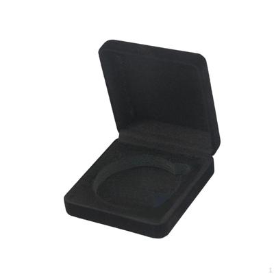 Challenge Coin Storage Box Scratch Resistance Fit 60mm Sizes Collection Case Coins Presentation