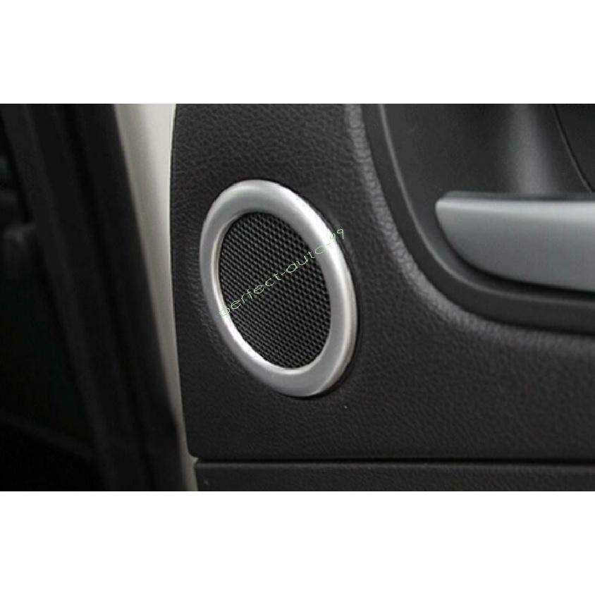 For Ford Escape Kuga 2013-2018 19 Matte Silver Inner Door Speaker Audio Cover
