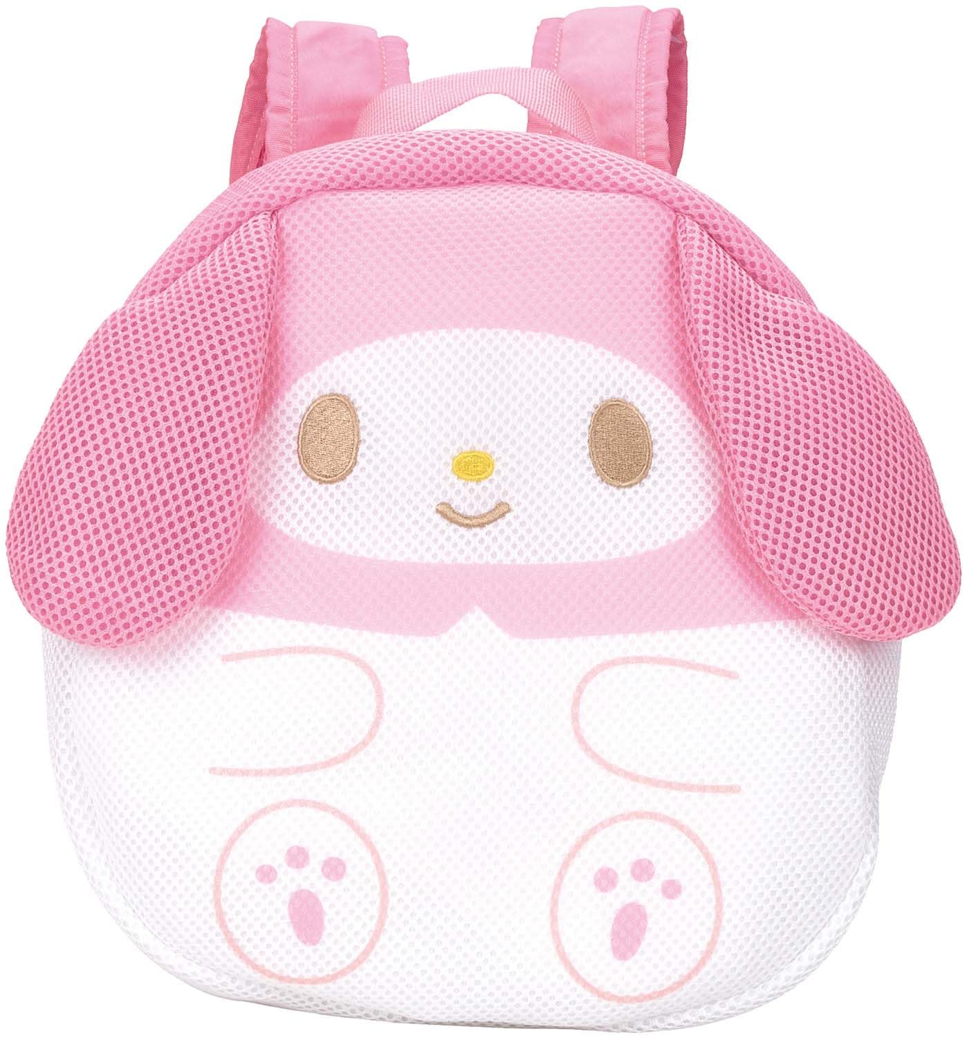 

Skater RYUM1D-A Die-Cut Mesh Backpack with Sanrio My Melody Design