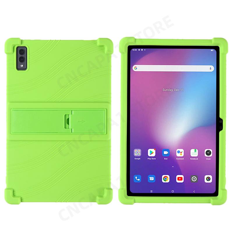 4 verdickte Ecken, weiche Silikonhülle mit Ständer für Blackview Tab 11 SE Hülle 10,36 Zoll; Tablet PC stoßfest Funda Kids Safety