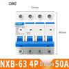 Chint NXB Air Switch Circuit Breaker: 1P, 2P, 3P, 4P Household Type D Three-Phase Disconnector 380V.