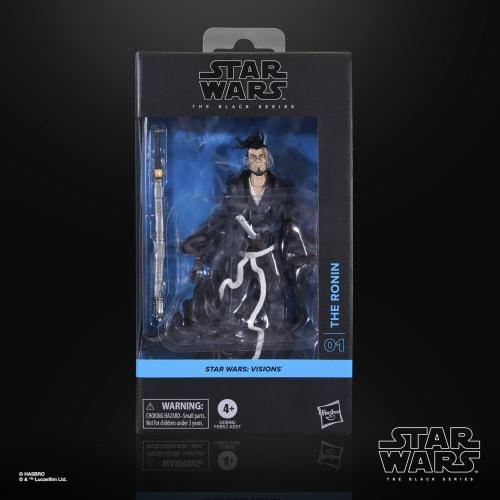 Hasbro Star Wars Black Series Ronin, Star Wars: Visions Premium Collectible 15cm Action Figure G0896, Authentic