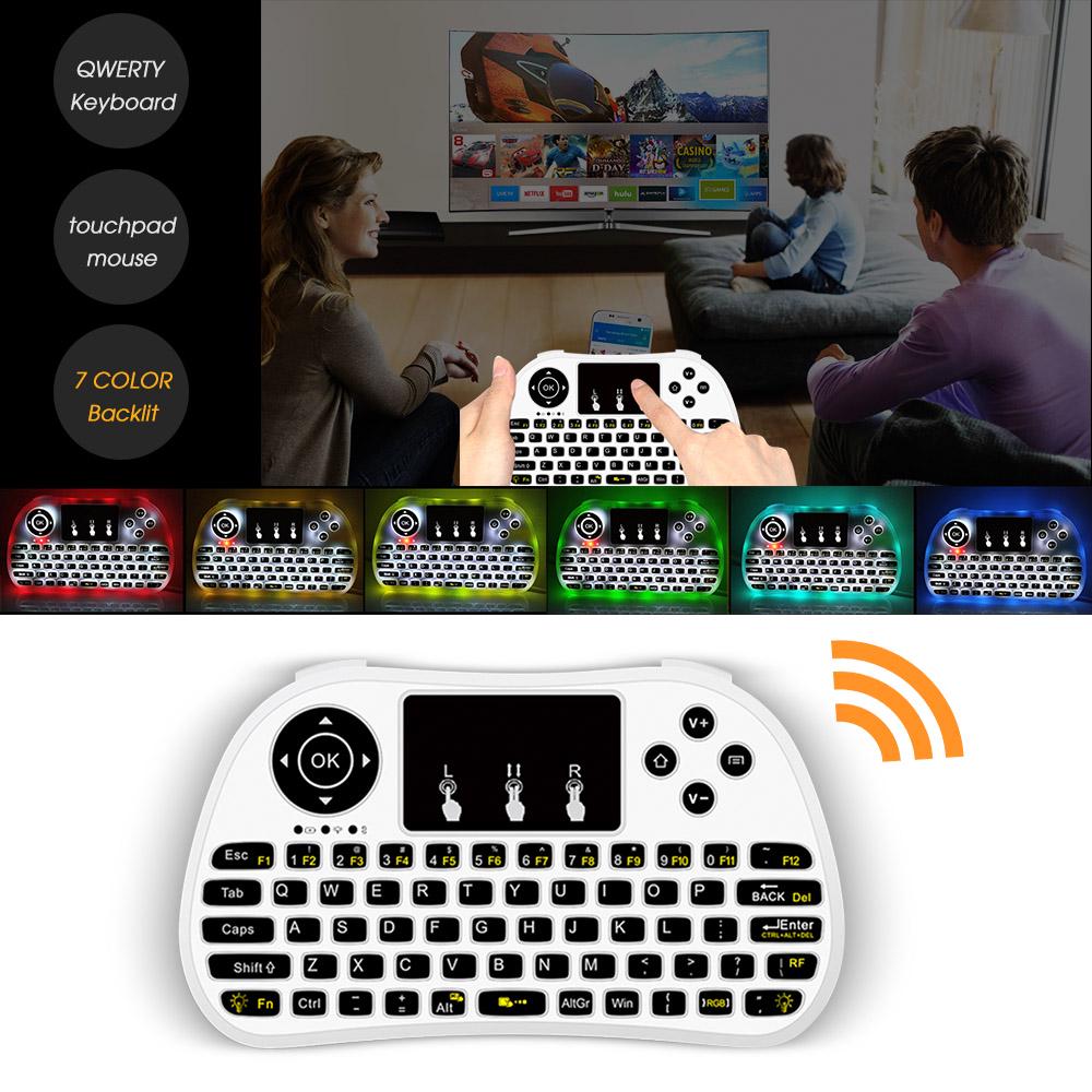 Buy P9 2.4G RF Wireless Keyboard Flash Blacklit Keyboard W/ Touchpad ...