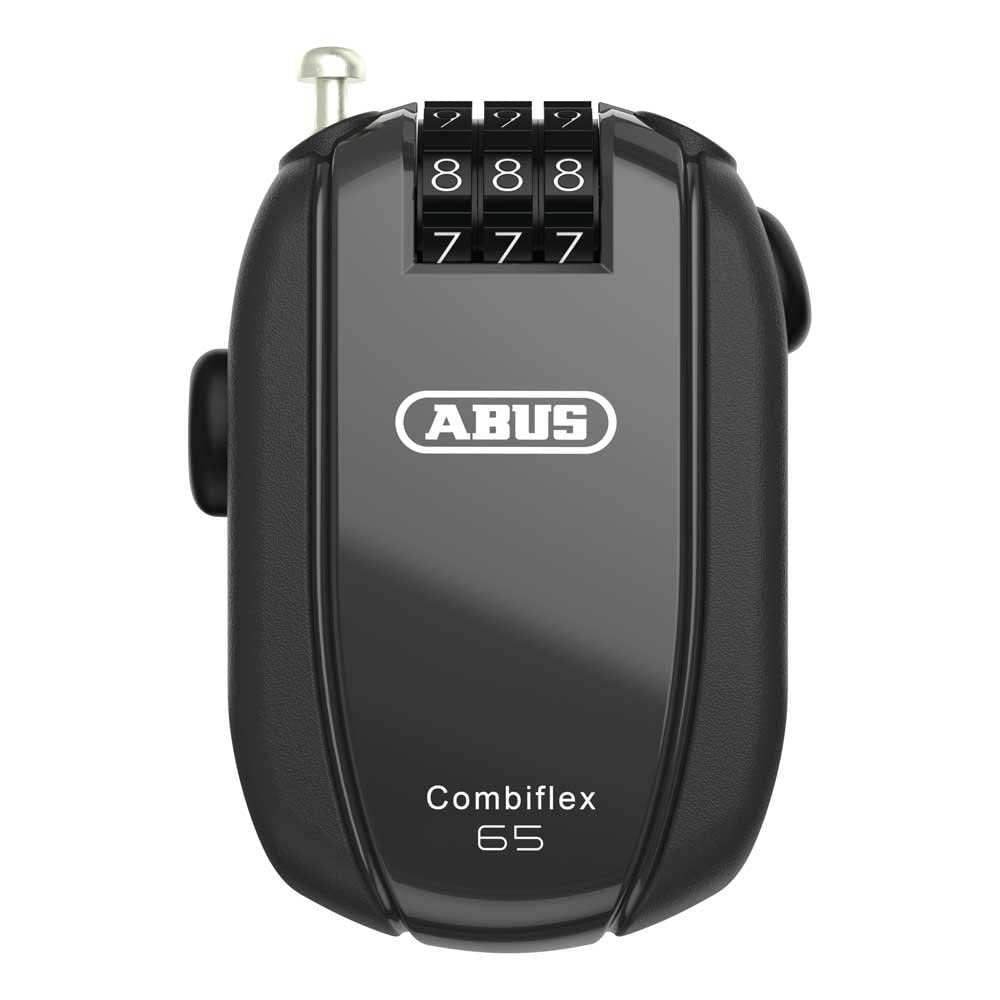 

ABUS Combiflex тросовый замок для фиксации детских колясок и багажа длинный 3 мм толщиной с цифрами черный - лыжи, шлемы, - 85-85см - - -
