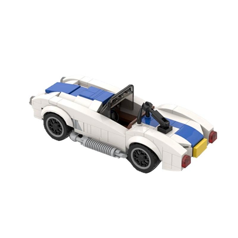 Moc-50476 Cobra Building Blocks Sports Car Model Assembly Bricks Home Decor Ornament Toys Birthday Party Gifts