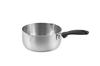Maruyama Content 20cm Yuhira Pot with Induction and Gas Stove Stainless Flat Made In Graduations, CO3-20Y, Compatible, Steel, Bottom, Japan,