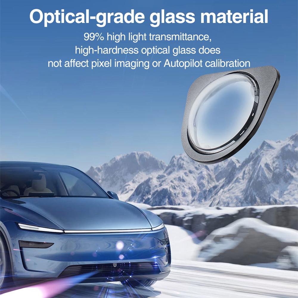 Heenvn Car Camera Protective Cover For Tesla Model Y Juniper Model 3 Highland Model YL 2025 2026 Protector Exterior Accessories