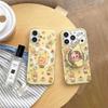 Kawaii Cartoon Star Baby Magnetic Phone Case For iPhone 17 Pro 15 14 16 Pro Max Cover with Shaking Stand For Magsafe Case