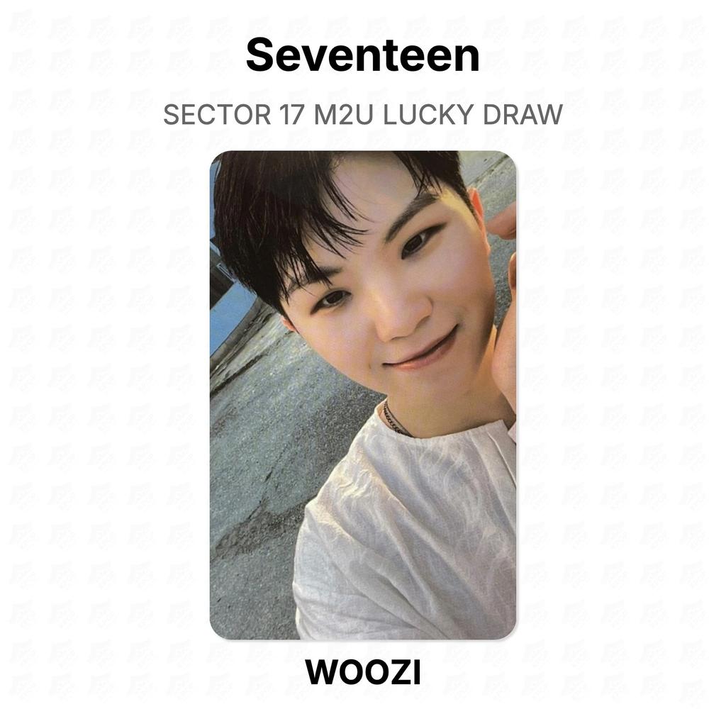 Seventeen SECTOR 17 M2U ESTRAZIONE FORTUNATA Fotocard Ufficiale