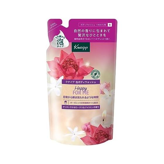 Kneipp Foam Body Wash Happy Foamy Lotus & Jasmine Scent Refill 400g