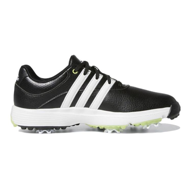 Adidas Tour 360 22 J Black Pulse Lime Kids Sneakers Core-Black Cloud-White GV9666