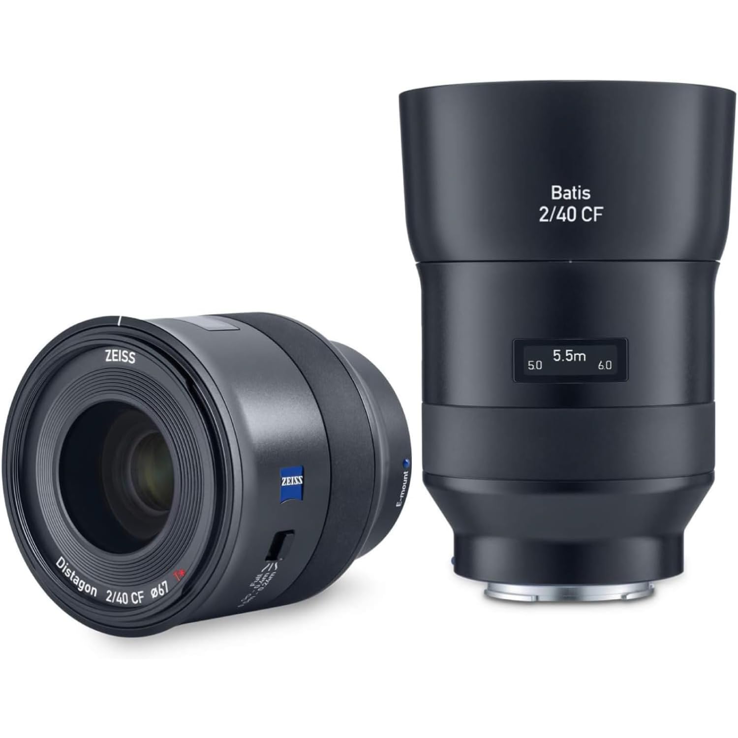 

Carl Zeiss Batis CF 40mm F2 Prime Lens 2/40 E-mount Full-Frame (800686) чорний