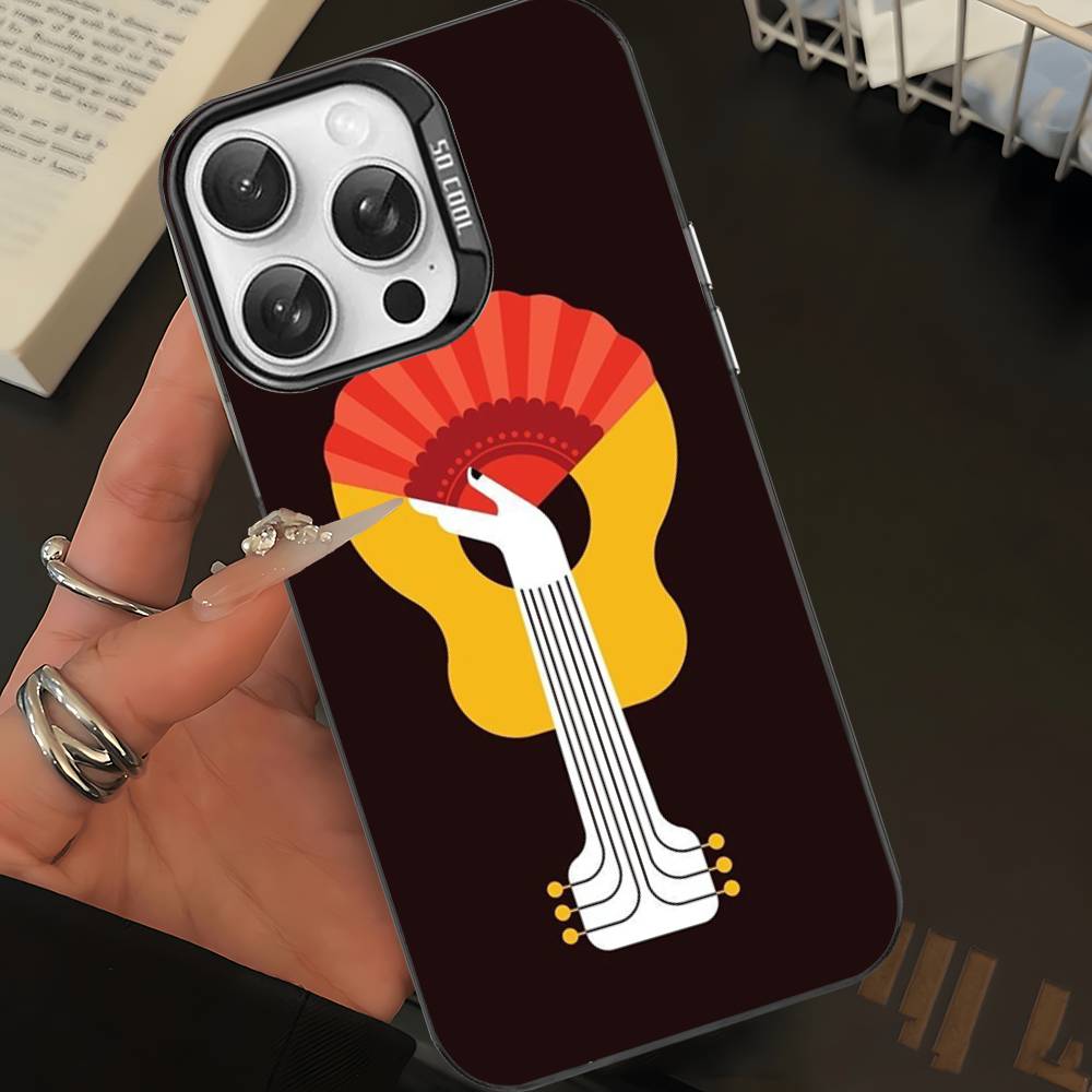 

Spain Flamenco Phone Case For IPhone 16 15 14 13 12 11 Pro Max 17 Plus Colorful Cover iPhone 17 Pro