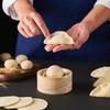 Handmade Circular Dumpling Rolling Machine, Home-use, Water-based Dough Sheet, Wooden Dough Pressing Mold