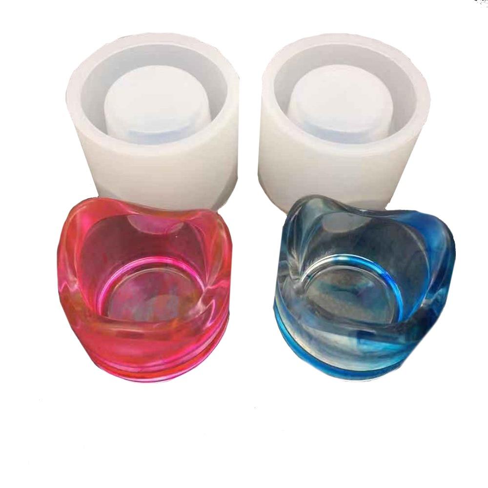 Silicone Mold Candlestick Flower Pot Mould Candle Holder Tool Chocolate Mold Home Crafts Decorations