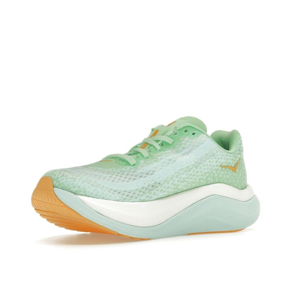 HOKA  Mach X Lime Glow Women Sneakers Blue Sunlit-Ocean 1141451-LGSO
