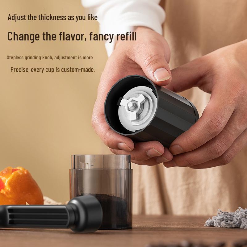 Compact Manual Coffee Bean Grinder – Hand Drip and Grinding Tool for Home Use