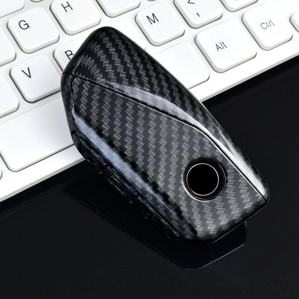 Abs Key Cover Accsesories Car Key Case Keychain For Bmw Series 7 735I 740Li X7 X1 U11  I7 G07 Lci Xm