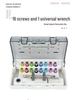 Dental Implant Screwdriver Set with Torque Wrench for Phase II Restoration