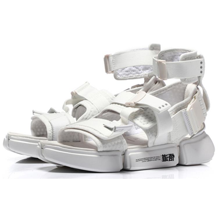 Li Ning Essence 2 Platform Paris Fashion Apparel Week Sports Sandals Women's Ivory AGBN068-1