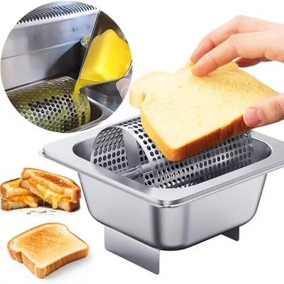 Odnímatelný váleček na máslo se základním aplikátorem másla Nářadí na burger Dávkovač másla Snack