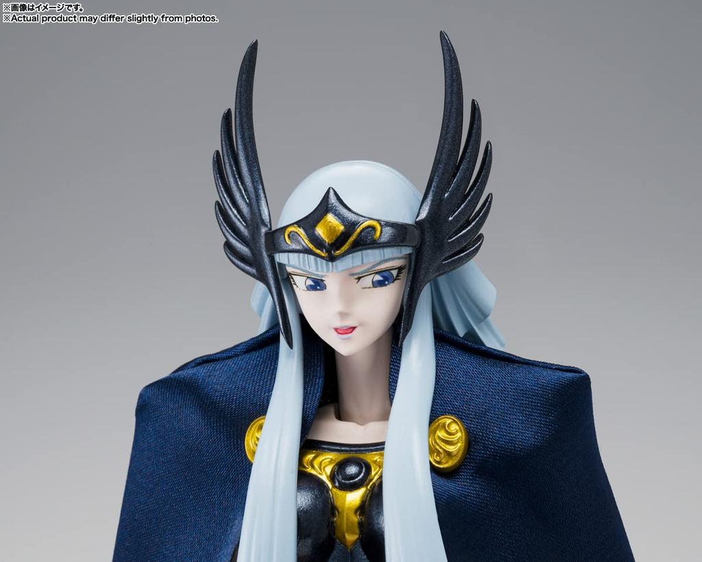 TAMASHII NATIONS Saint Cloth Myth Saint Seiya Polaris Hilda Boden Ungefähr 160 mm Bemalte Bewegliche Figur -Odins Agent- ABS&PVC&Stoff