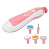 Baby Electric Nail Grinder Low Noise Manicure Care Portable Infants Nail File with 6 Grinding Hd