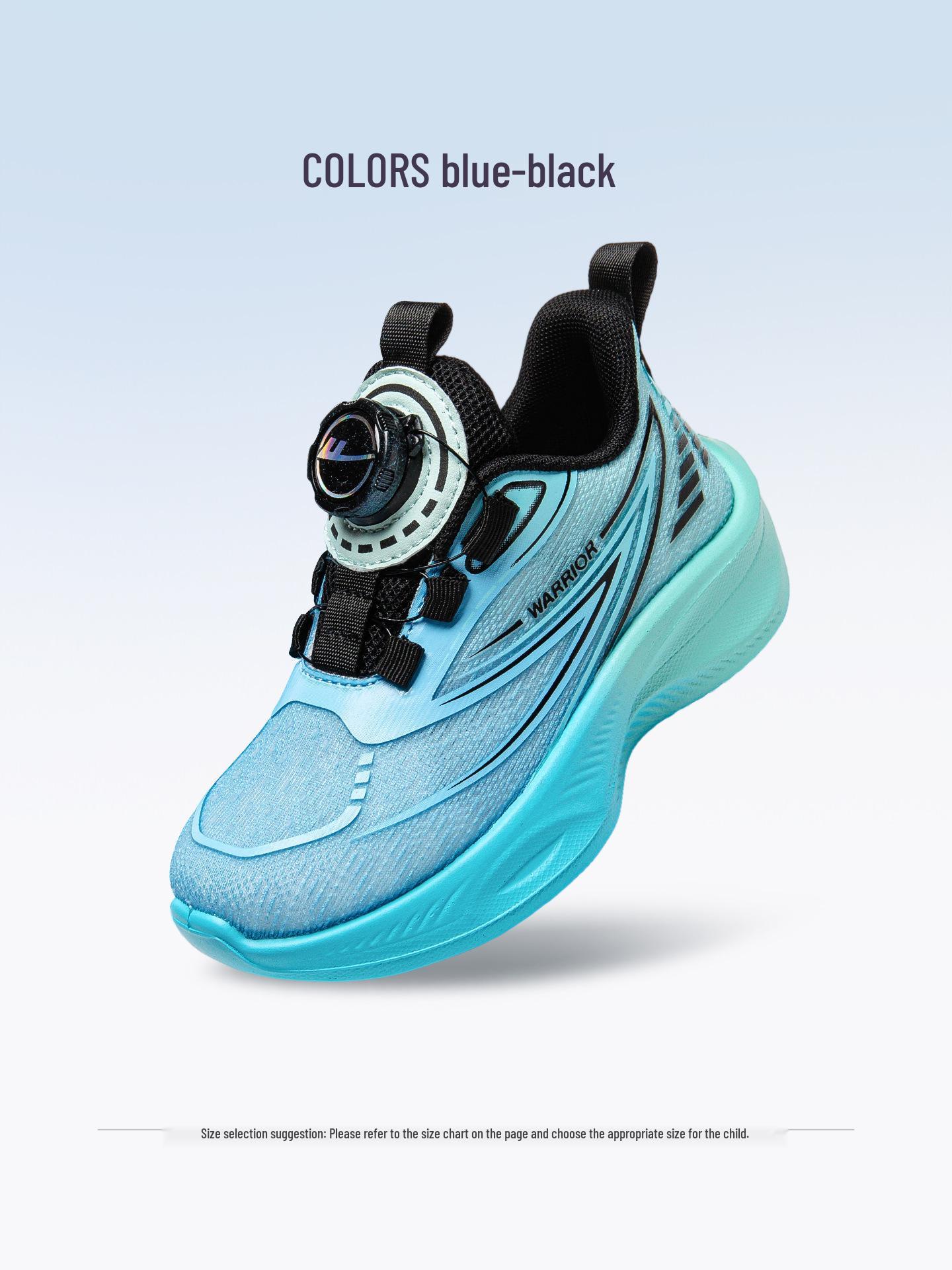 

Warrior Kids Running Shoes: 2025 Fall/Winter Warm Versatile Sports Shoes for Girls & Boys Size 32