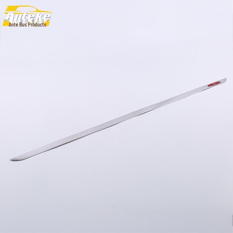 18 Qin Tailgate Trim: Rear Trunk Bright Strip & Bumper Protector Patch